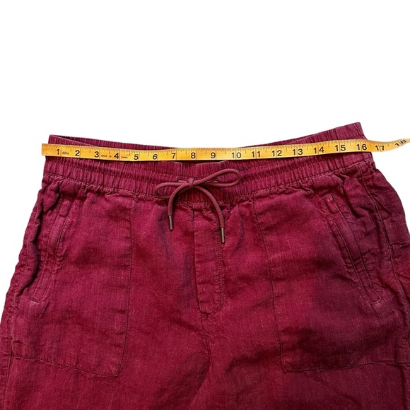 Athleta Retreat Linen Wide Leg Pant, Sz 12 - Picture 10 of 16